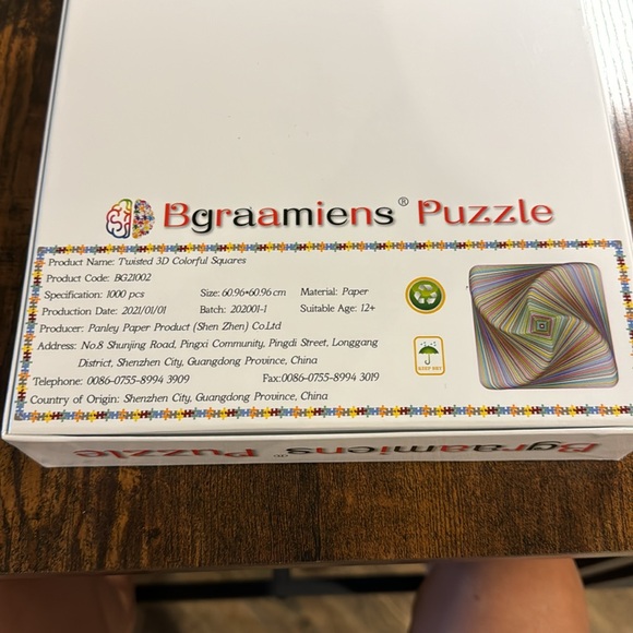 Bgraamiens 1000 Piece Puzzle - Picture 3 of 3